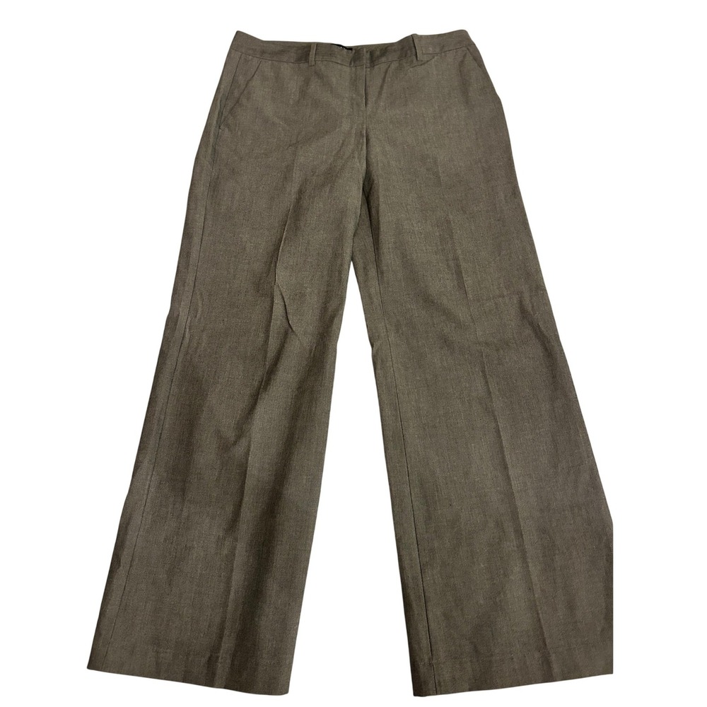 The Limited Womens Cassidy Fit Dress Pants 10 Gray Business Office Career Work